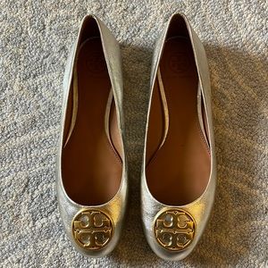 Tory Burch Gold Flats - 6.5 BRAND NEW